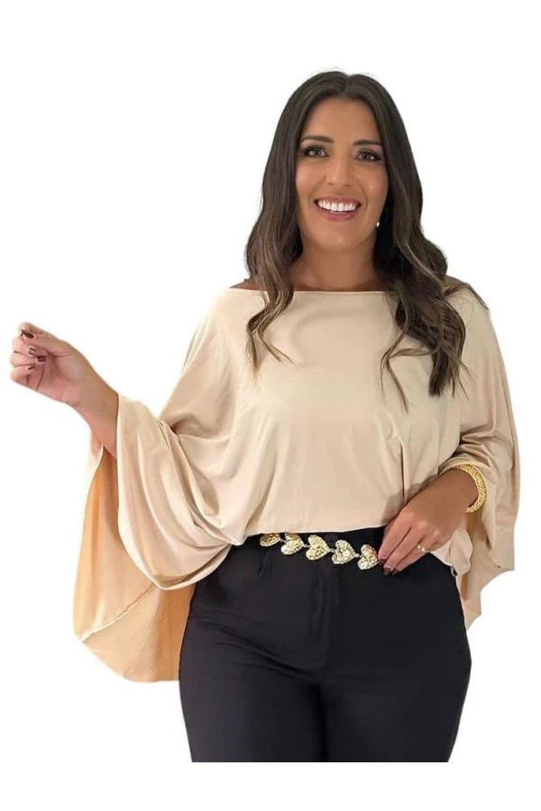 BLUSA BATA VÁRIAS FORMAS